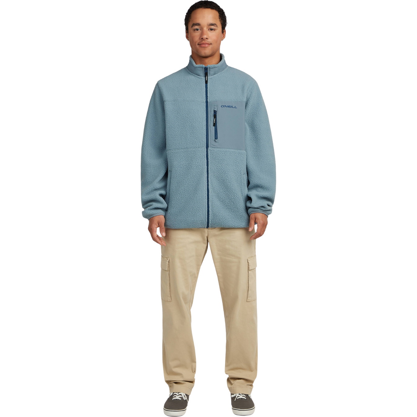 2026 O'Neill Mens Must-Have High Pile Full Zip Fleece 2350154 - Murky Water